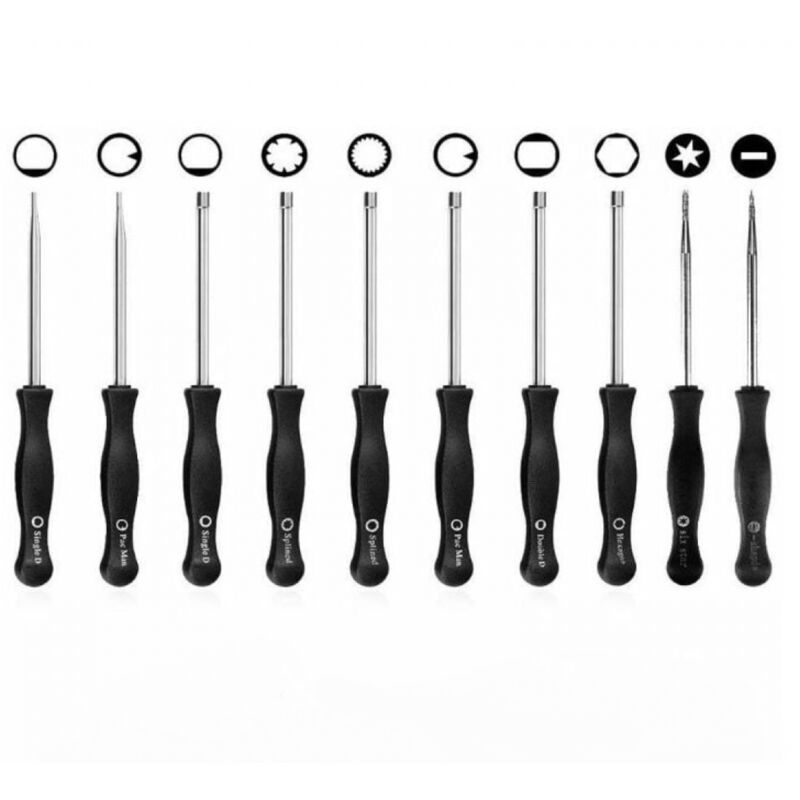 foto del prodotto aiperq ymyny 10 pezzi strumento di regolazione del carburatore, cacciavite per carburatore per la riparazione della pulizia del motore adatto alla