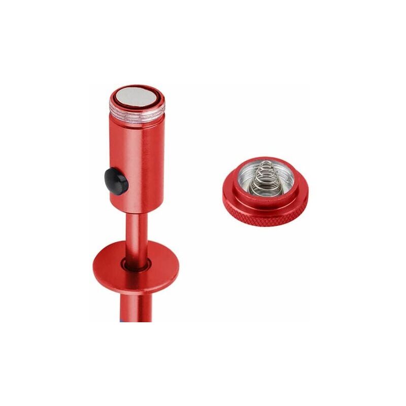 foto del prodotto aiperq ymyny 4 claw magnetic pick up tool, strumento di raccolta magnetica flessibile con artiglio con led, pickup portatile pieghevole a lunga