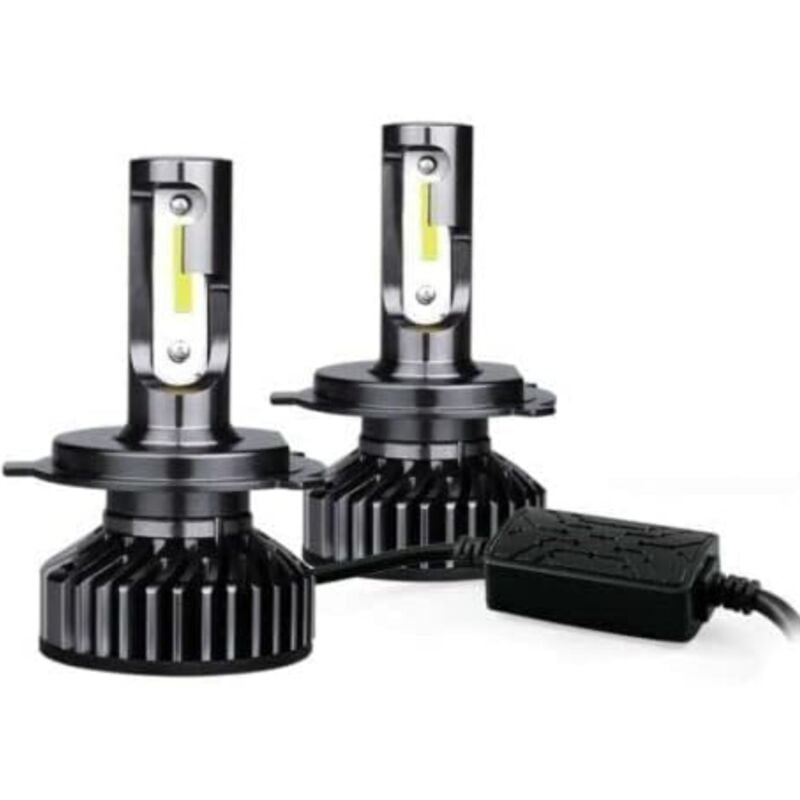 foto del prodotto aiperq ymyny confezione generica da 2 lampadine led h7 6000k full can bus 5000lm per anabbaglianti