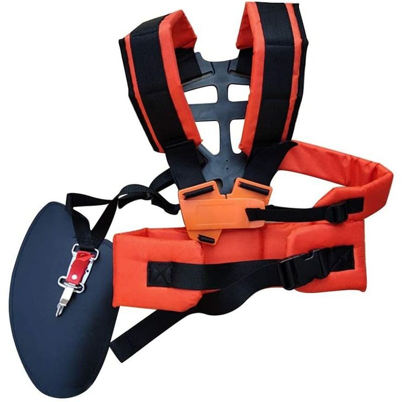 foto del prodotto aiperq ymyny imbracatura regolabile comoda per lo sforzo, pratica imbracatura comoda per decespugliatore, tosaerba, accessorio universale per