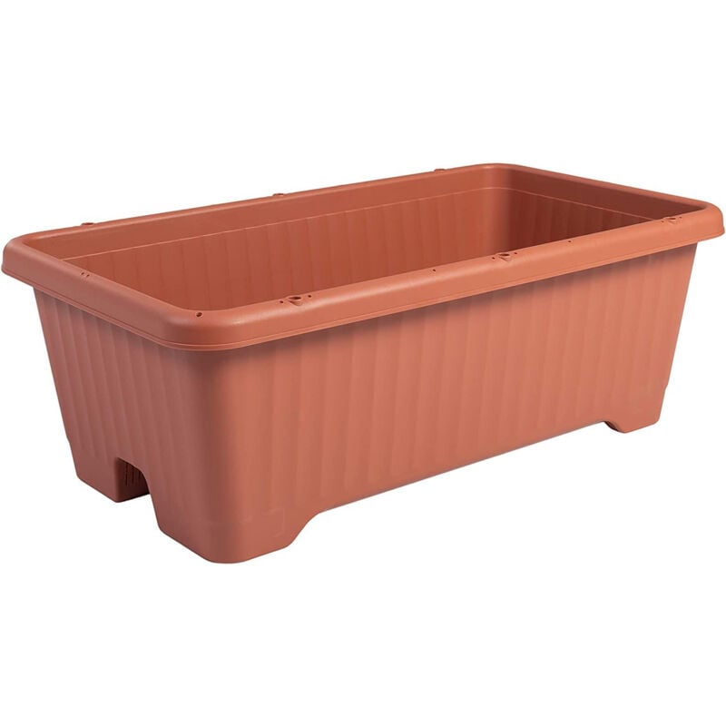foto del prodotto air gem setopf 730 air gem setopf mit wasserablaufsystem f r die gartenarbeit, braun iris ohyama