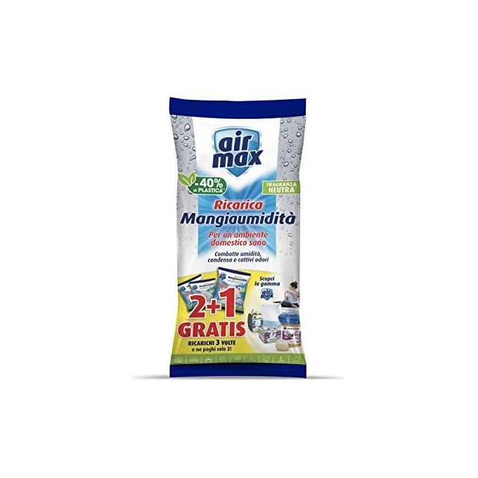 foto del prodotto air max d0739 ricariche sali per kit assorbiumidita 1.35kg