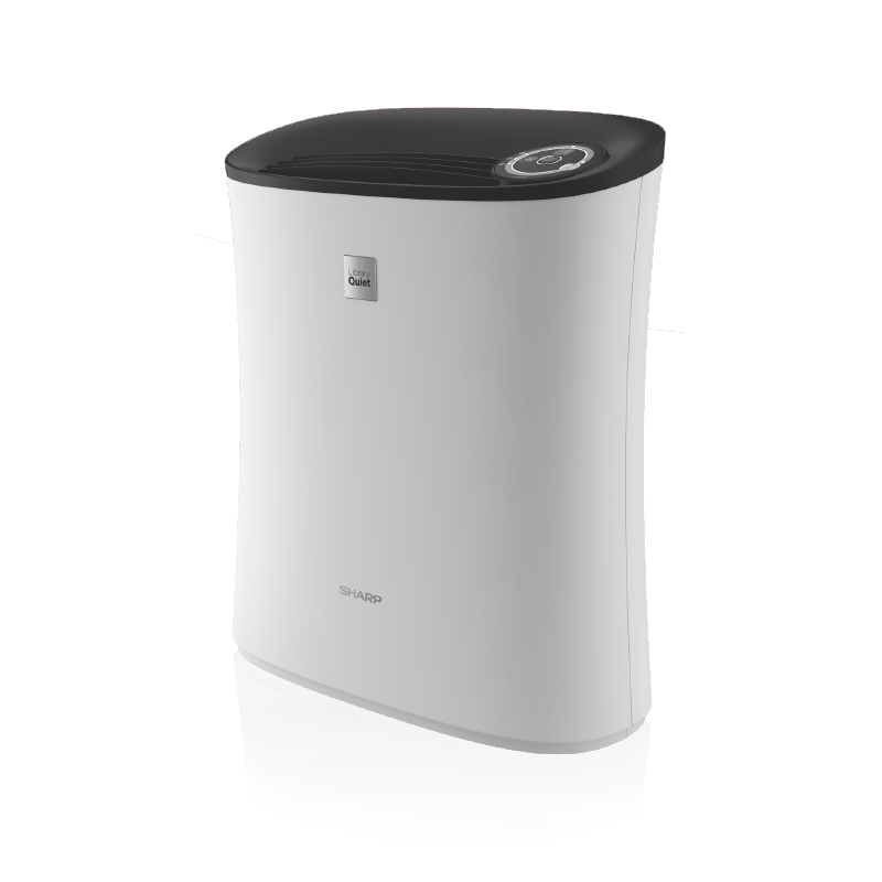 foto del prodotto air purifier sharp ua pe30 wb white black hepa filter air flow180 m3 h