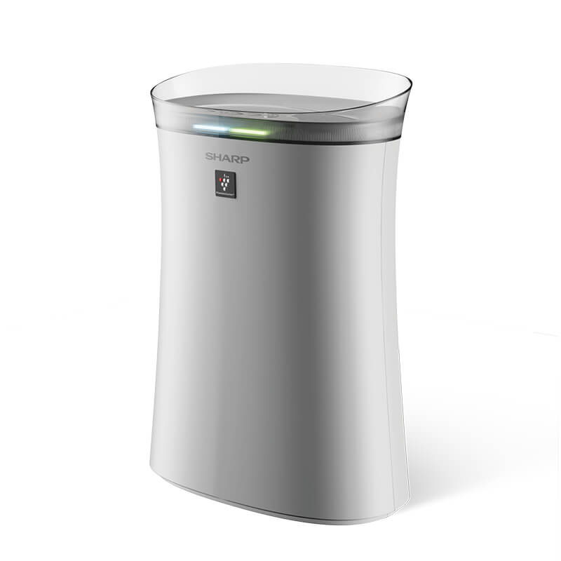 foto del prodotto air purifier sharp ua pf40e w white hepa filter plasmacluster 240 m3 h