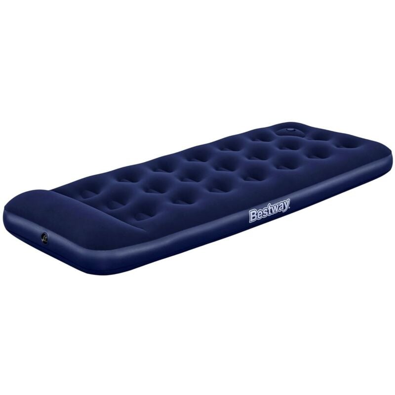 foto del prodotto airbed pvc blu floccato