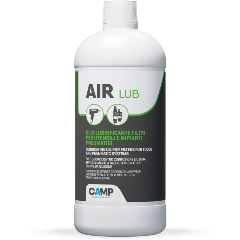 foto del prodotto airlub olio lubrificante per sistemi ad aria compressa ed impianti pneumatici, 1 l camp