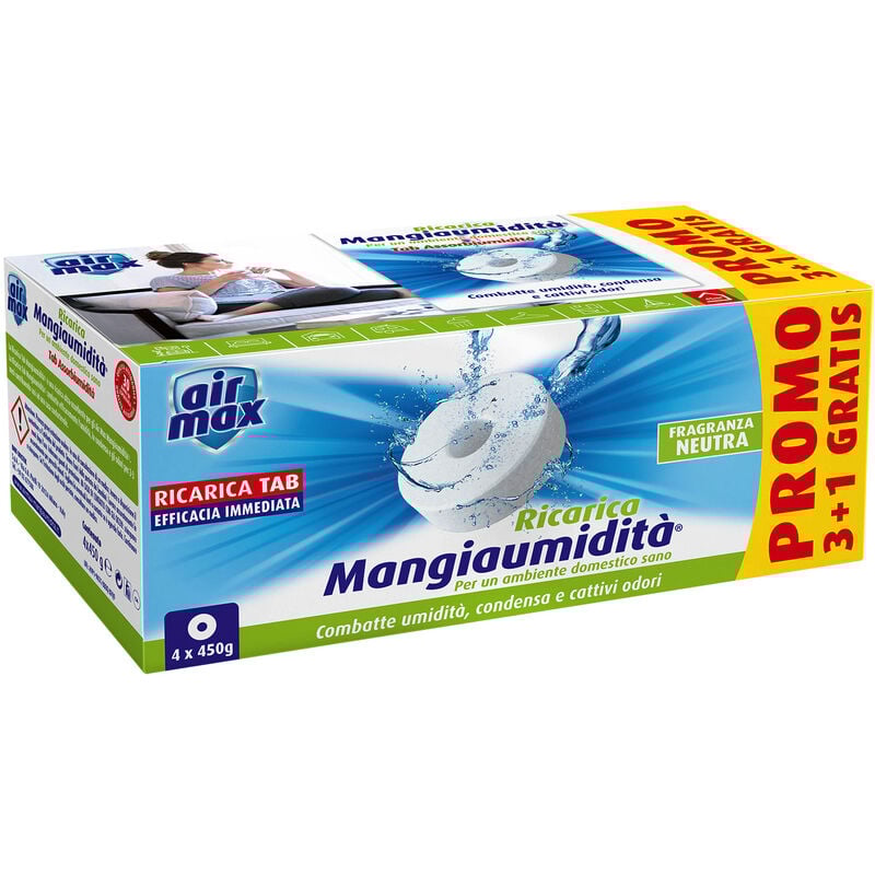 foto del prodotto airmax assorbiumid.ric.tab neutro pz.4x450gr.