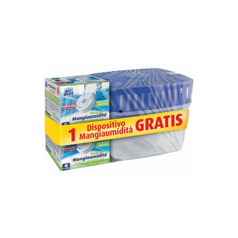 foto del prodotto airmax assorbiumidita ric. tab 4 pzx450 g kit omaggio 4 pz