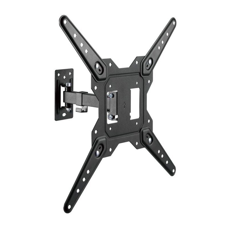 foto del prodotto aisens eco supporto per monitor tv girevole e inclinabile 30 kg 2 punti di rotazione da 23 55, nero