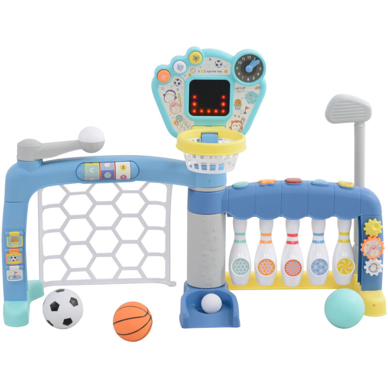 foto del prodotto aiyaplay gioco per bambini 5 in 1 per golf, calcio, basket, baseball e bowling
