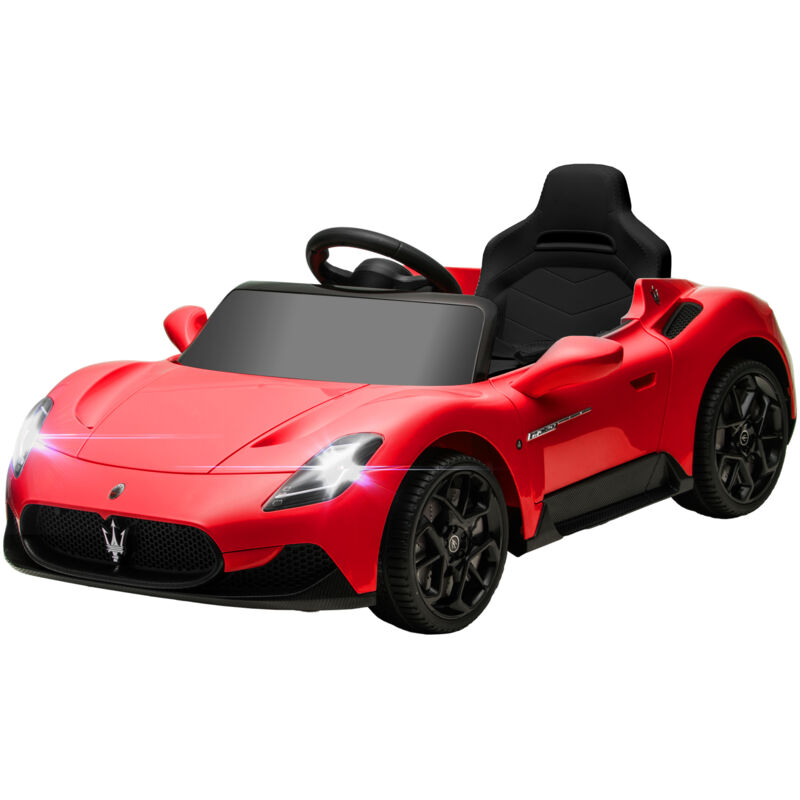 foto del prodotto aiyaplay macchina elettrica per bambini maserati mc20 e telecomando rosso