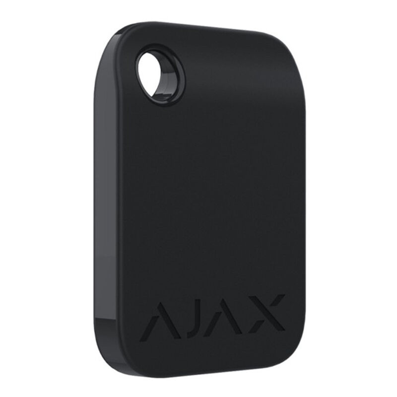 foto del prodotto ajax 38226 tag asp portachiavi contactless colore nero desfire - set 10 pezzi