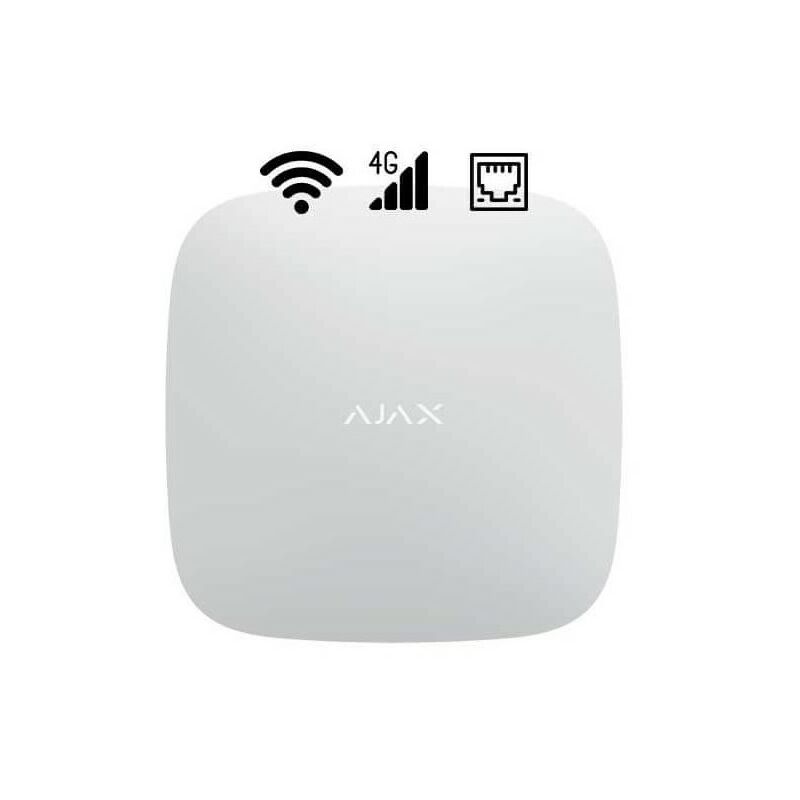 foto del prodotto ajax aj hub2 w centrale di allarme professionale grado 2