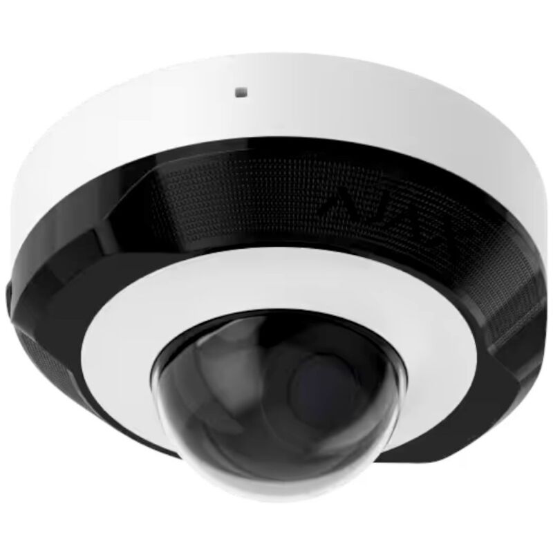 foto del prodotto ajax domecam telecamera ip cablata 5 mp 4.0 mm poe bianco
