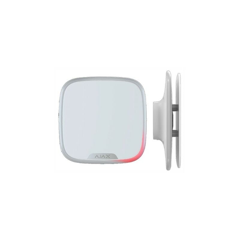 foto del prodotto ajax streetsiren doubledeck sirena wireless da esterno con il supporto per il pannello frontale personalizzabile