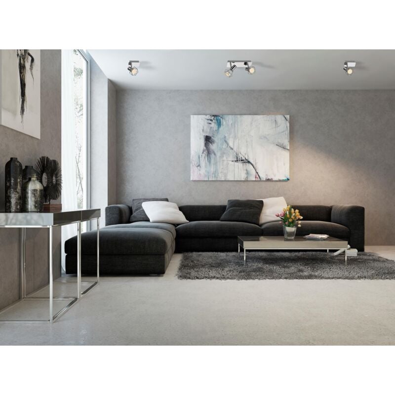 foto del prodotto aje blanka 2p illuminazione a soffitto argento e14 activejet
