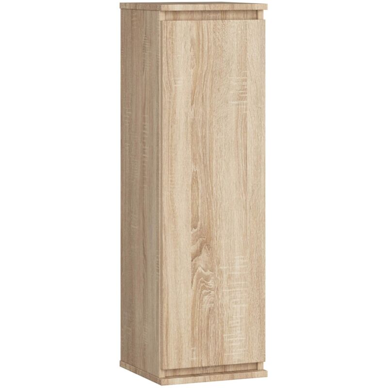foto del prodotto akord armadietto a parete con ante strette w30 sonoma quercia 30 cm 1 anta 30x30x99 cm
