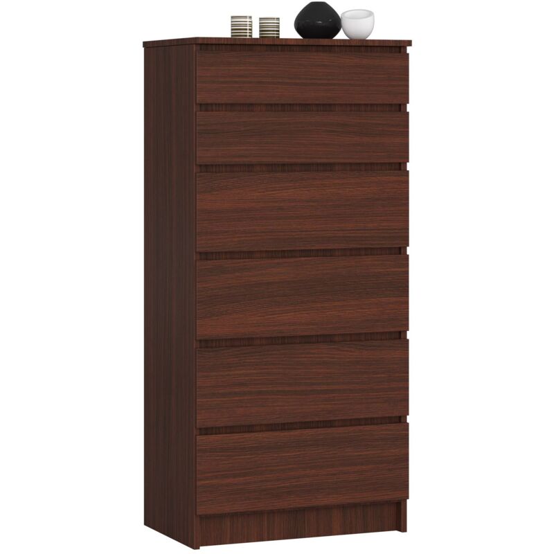 foto del prodotto akord cassettiera k60 cassettiera weng 60 cm 6 cassetti 60x40x130 cm