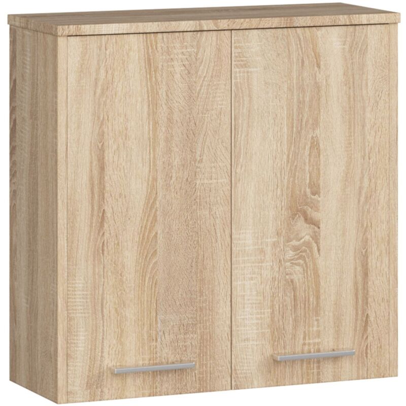 foto del prodotto akord mobile bagno sospeso fin sonoma quercia 60 cm 2 ante 60x22,5x60 cm