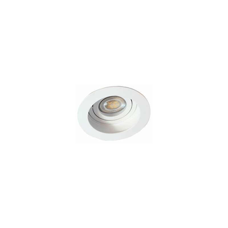 foto del prodotto akrah anello da incasso tondo bianco 10cm