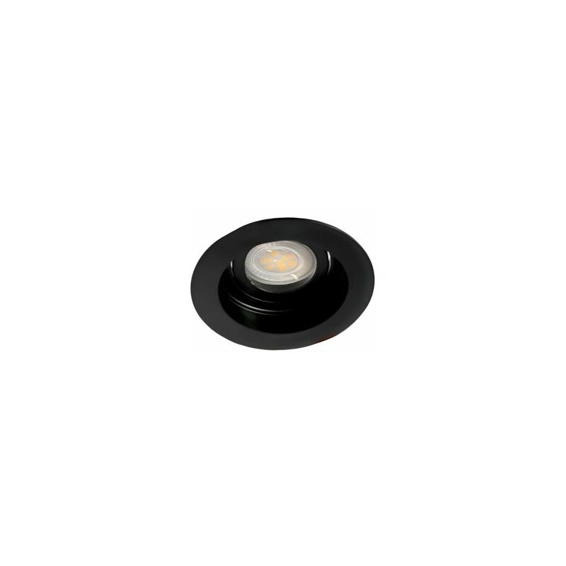 foto del prodotto akrah anello da incasso tondo nero 10cm