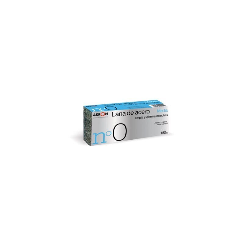 foto del prodotto akron mezzo rotolo di lana d acciaio 150 gr rif 2292