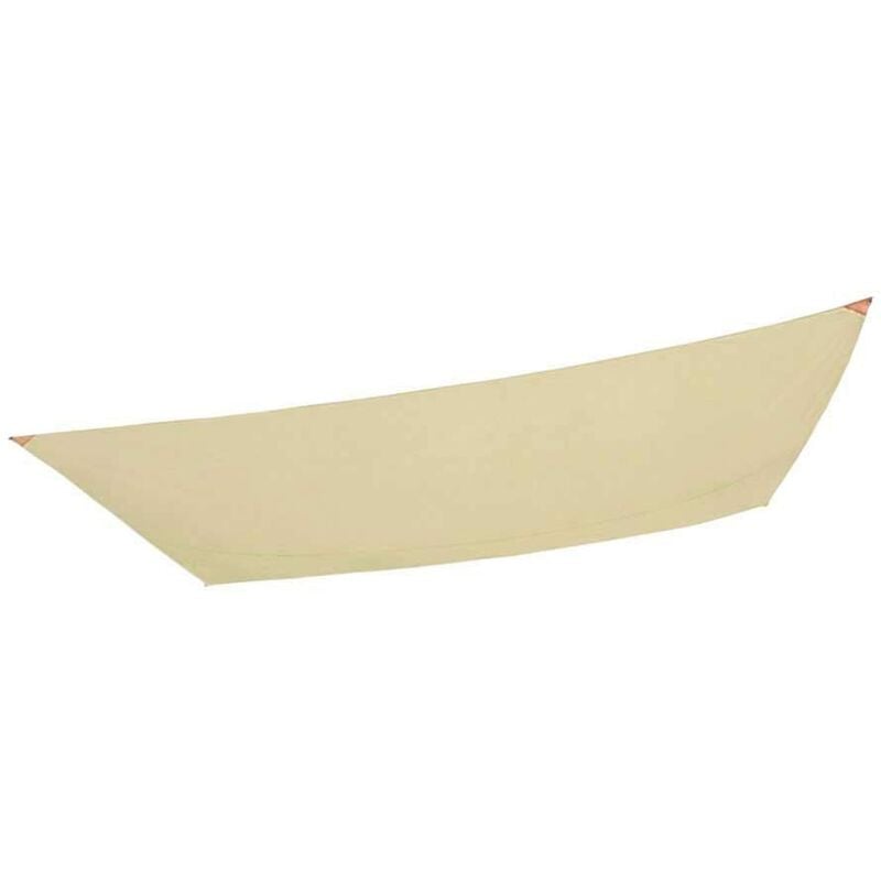 foto del prodotto aktive vela ombreggiante rettangolare 300x200 cm beige, per terrazza o giardino, poliestere 160 g m , protezione solare uv50, 4 corde di fissaggio,
