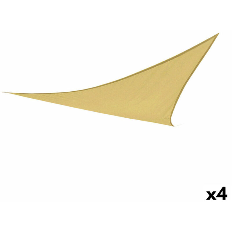 foto del prodotto aktive vele parasole triangolare crema 360 x 0,5 x 360 cm 4 unit 