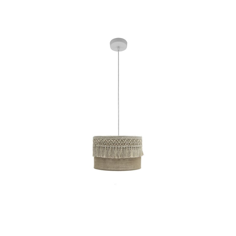 foto del prodotto akunadecor ciondolo de la serie ekaterina in stile rustico con finitura beige de - fabrilamp
