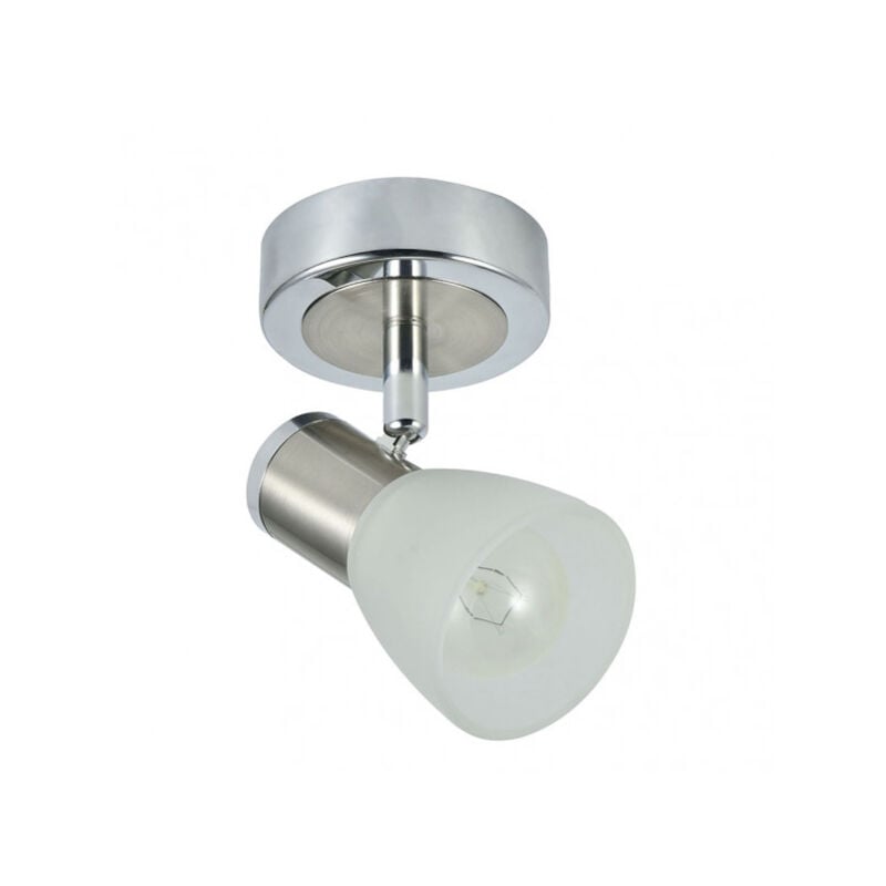 foto del prodotto akunadecor faretto da bagno modello cholo cromo nickel