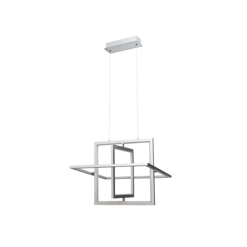 foto del prodotto akunadecor lampada a sospensione 50w 4000k 3500lm lexie chrome regx45d de fabrilamp
