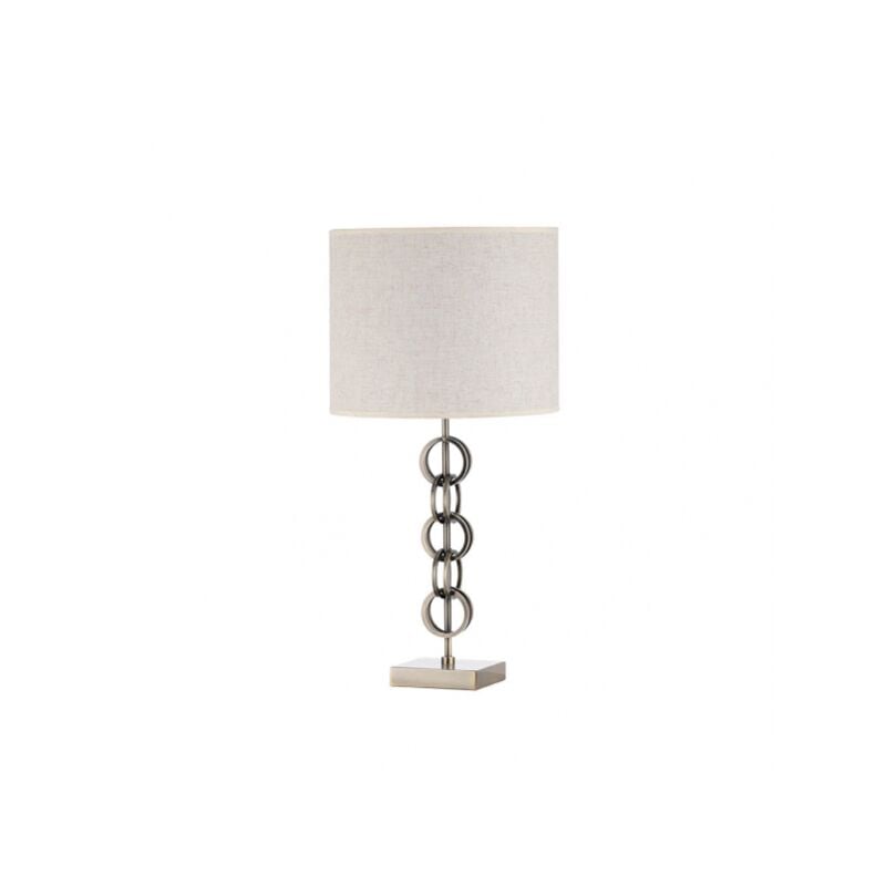 foto del prodotto akunadecor lampada da tavolo koto 1xe27 pelle c pantalone beige 61x30x30 cm
