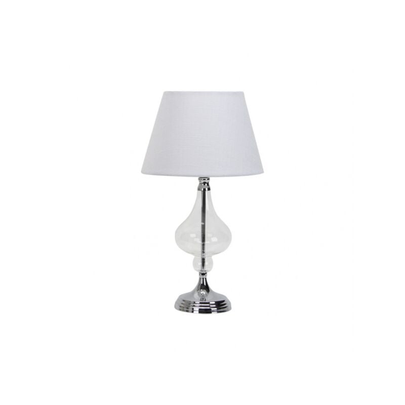 foto del prodotto akunadecor lampada da tavolo kriberis 1xe27 cromo 47x25x25 cm