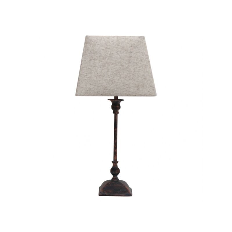 foto del prodotto akunadecor lampada da tavolo percasol 1xe27 rustico marrone 52x25x25 cm