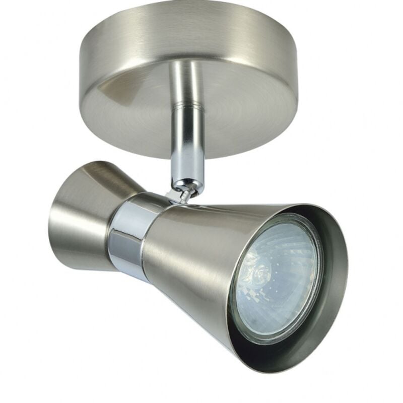 foto del prodotto akunadecor miglior prezzo faretto da bagno maximo nichel-cromo - fabrilamp