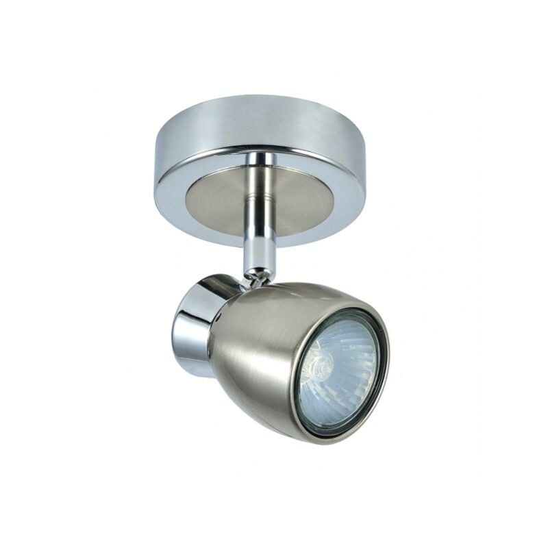 foto del prodotto akunadecor riflettore chacho 1xgu10 nickel 14x12x8.5 c