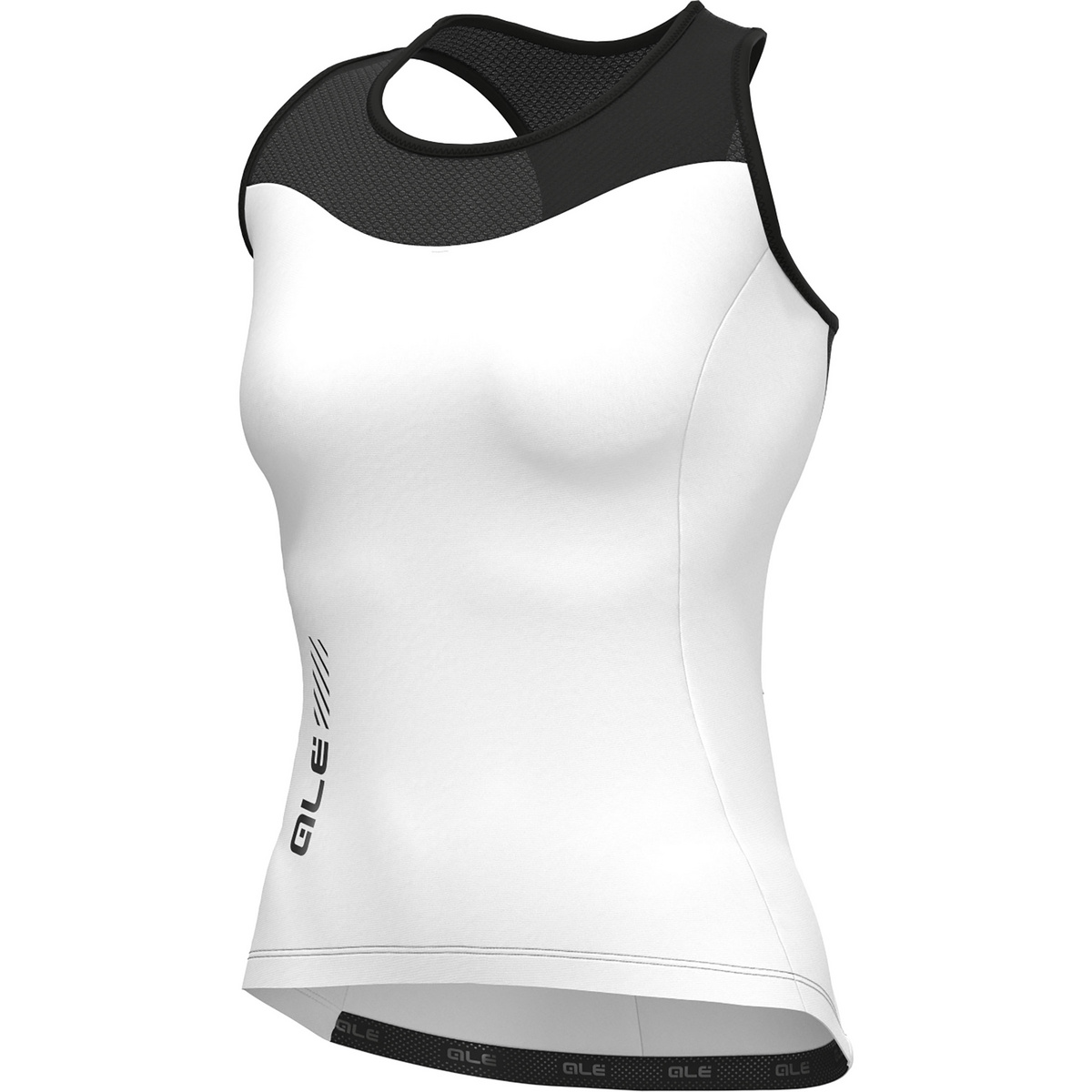 foto del prodotto al donna maglia da ciclismo color block top