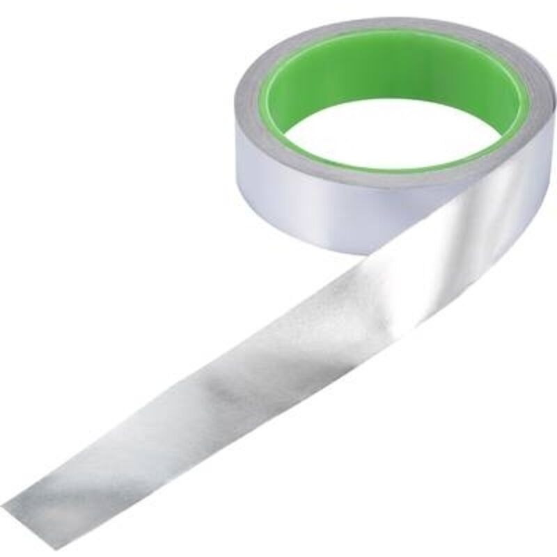 foto del prodotto al-f2.5r1000 nastro adesivo esd 10 m alluminio l x l 10 m x 25 mm - tru components