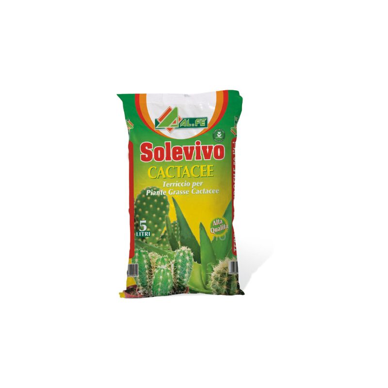 foto del prodotto al.fe alfe solevivo cactacee terra terriccio substrato piante grasse 5 lt