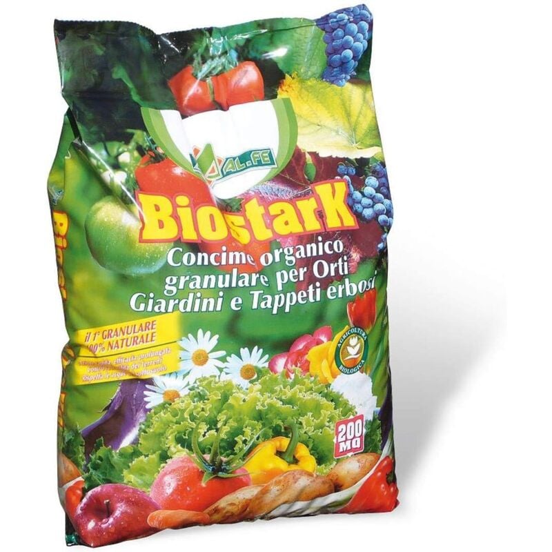 foto del prodotto al.fe concime organico granulare biostark conf. da 5 kg