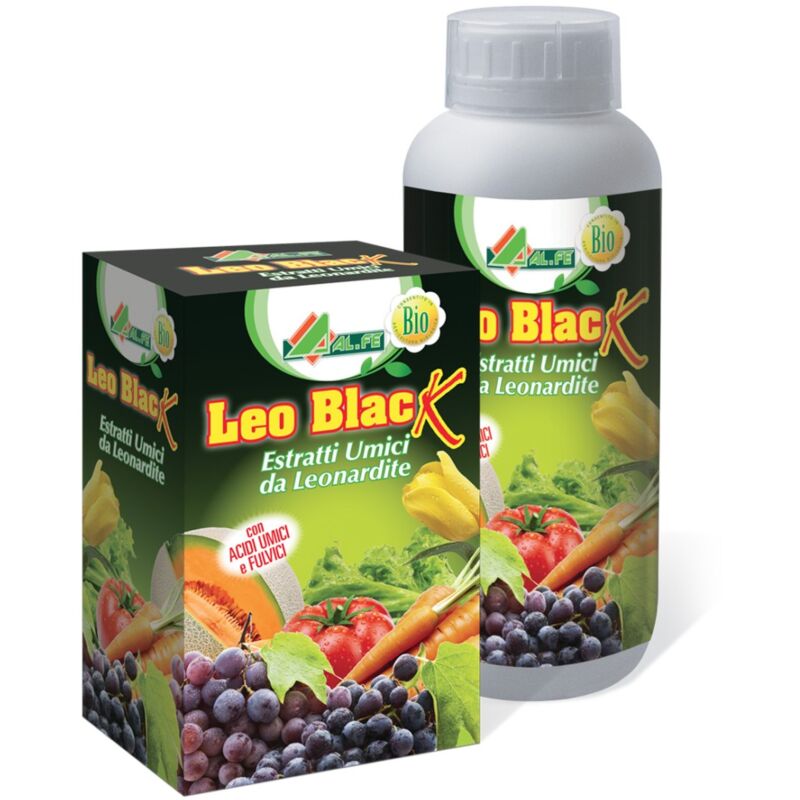 foto del prodotto al.fe leo black concime universale per orto, fiori e frutta size 1 kg