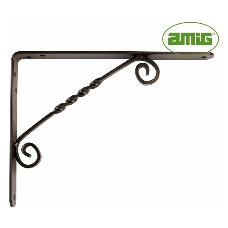 foto del prodotto ala 11 150x125mm acciaio nero s 8837 amig