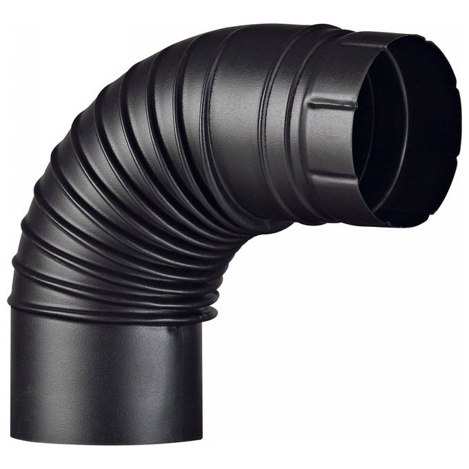 foto del prodotto ala gomito smaltato 90 10 nero opaco