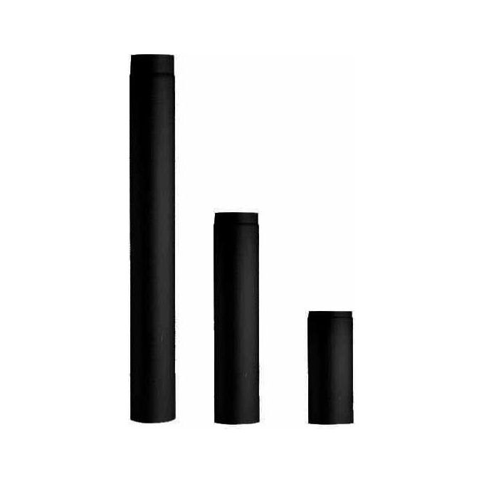 foto del prodotto ala tubo acciaio nero 13x25 2 mm set 2 pezzi