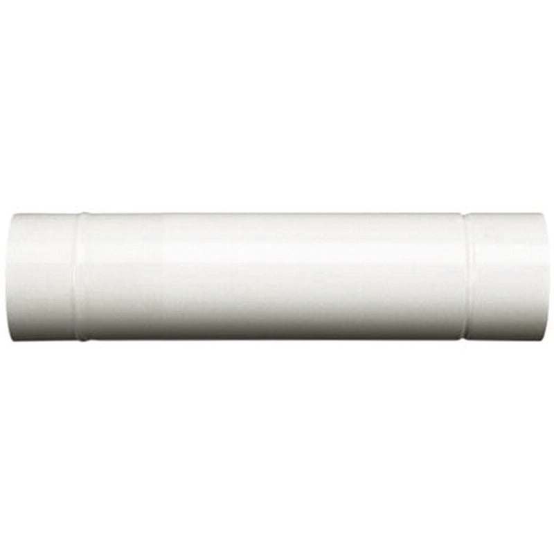 foto del prodotto ala tubo porcellanato per stufe a legna bianco smalto classic mm.120x250h.