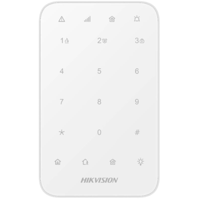 foto del prodotto alarm wireless led keypad allarme 868mhz ds pk1 e we hikvision