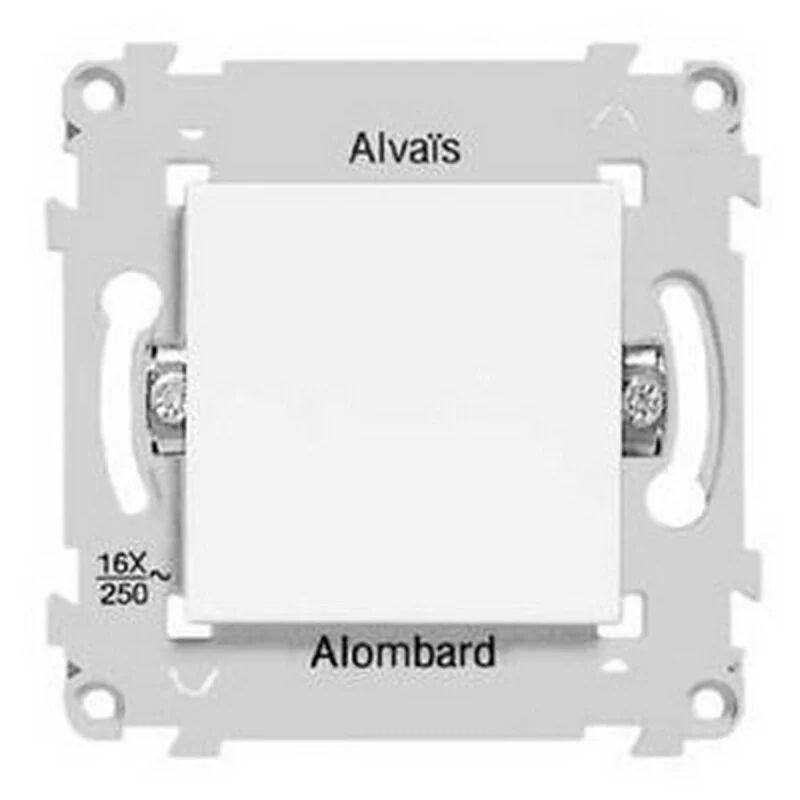 foto del prodotto alb81051 deviatore 16a 250v bianco senza placca alvais - schneider