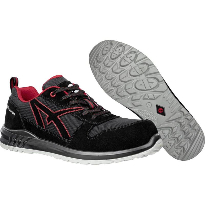 foto del prodotto albatros clifton low src 648700210000046 scarpe di sicurezza s3 taglia delle scarpe eu 46 nero, rosso 1 paio a