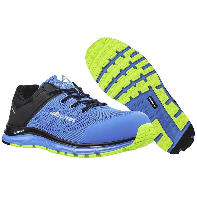 foto del prodotto albatros lift blue impulse low 646610 41 esd scarpe di sicurezza s1p taglia delle scarpe eu 41 blu, nero 1 pz.