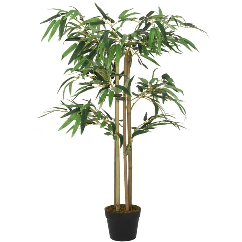 foto del prodotto albero bamb artificiale 380 foglie 80 cm verde vidaxl